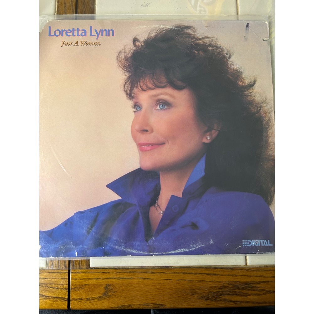 Loretta Lynn Just A Woman Vinyl Record Album‎ MCA Records 1985